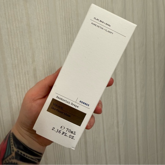 NIB⚡️ Korres Santorini Grape Volcanic SkinReset Mask - Picture 4 of 6